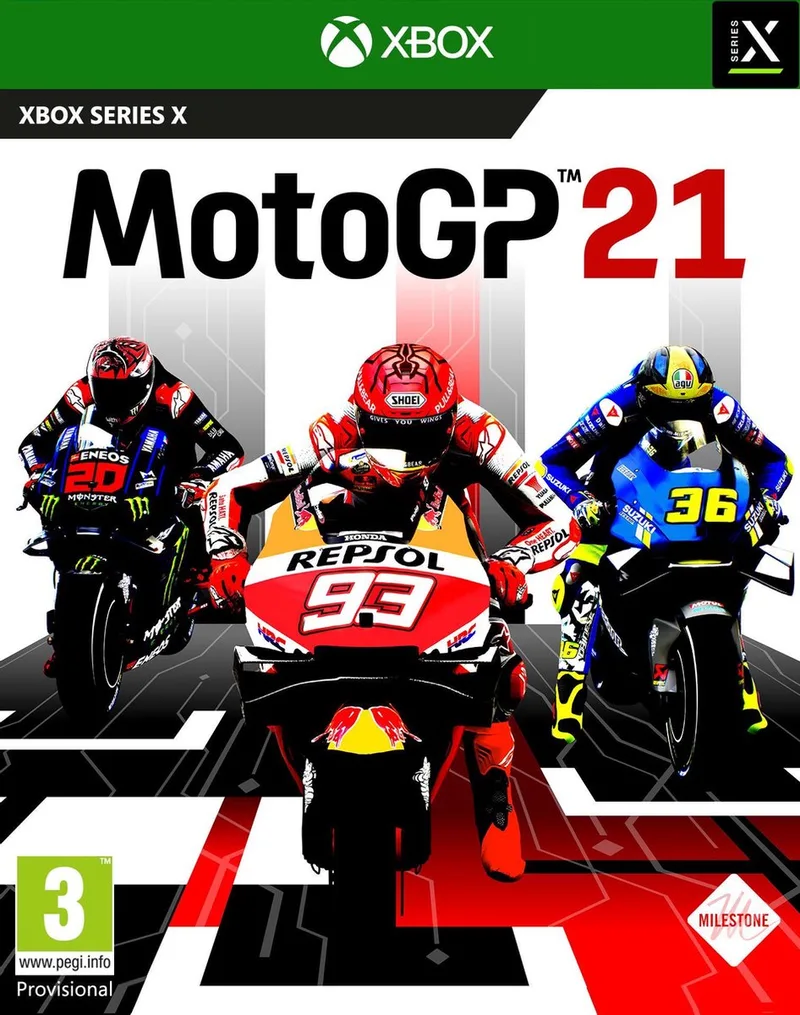 MotoGP21 van Milestone S.r.l., Xbox Series X | S – cover