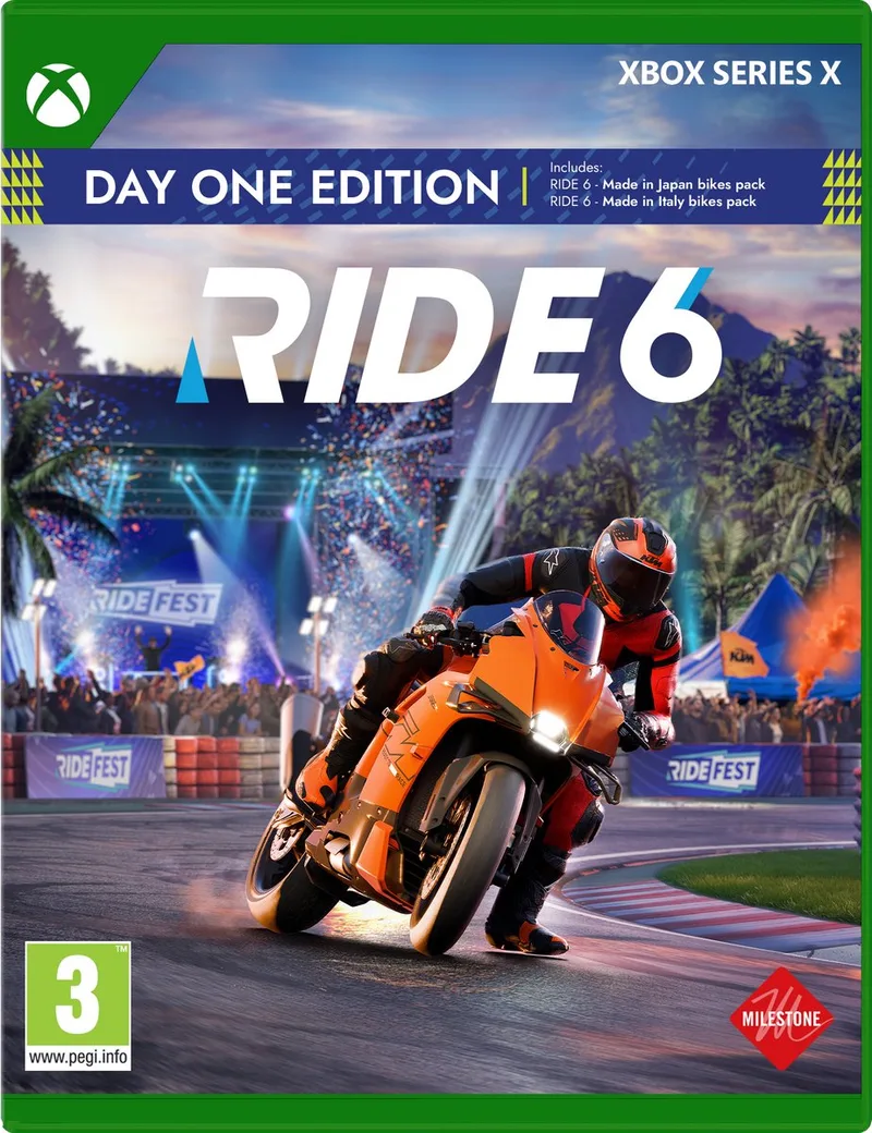 RIDE 6 Day One Edition by Milestone S.r.l., Xbox Series X | S – cover