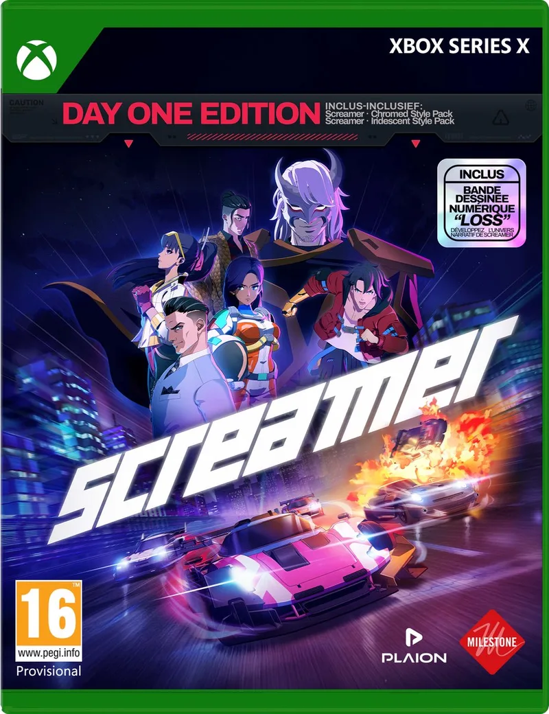 SCREAMER - Day One Edition van Milestone S.r.l., Xbox Series X | S – cover