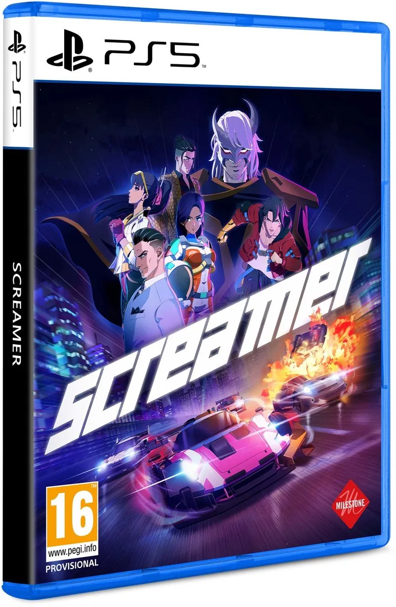Screamer van Milestone S.r.l., PS5 – cover