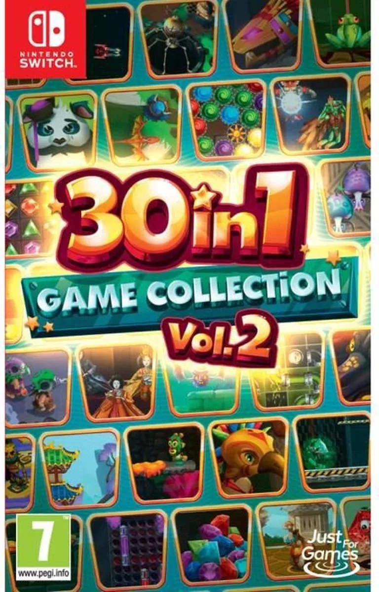 30 in 1 Game Collection Vol 2 by Mindscape, Nintendo Switch – cover