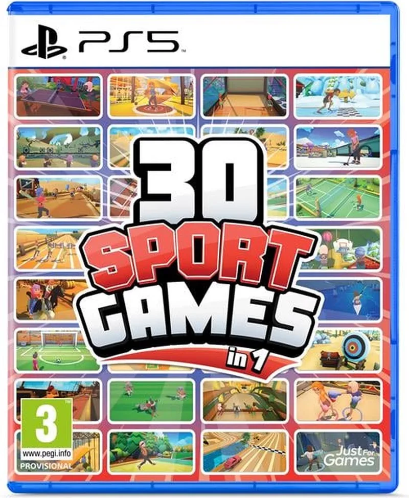 30 Sport Games in 1 van Mindscape, PS5 – cover