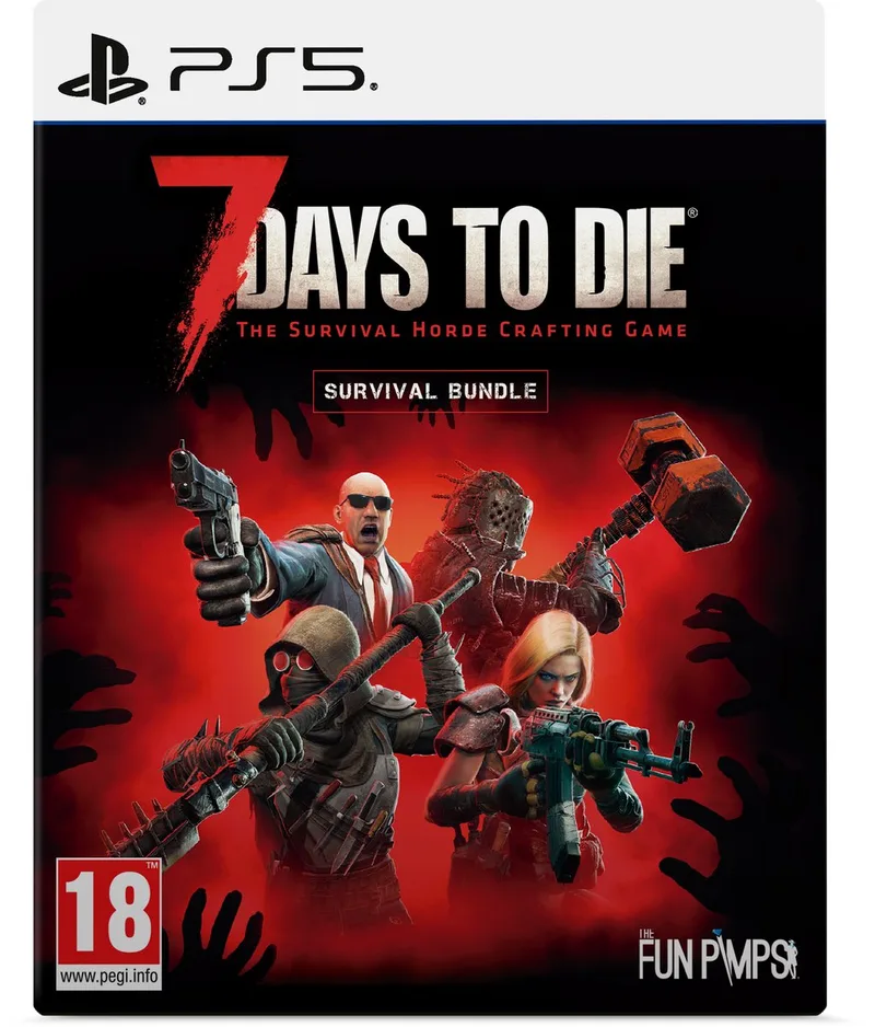 7 Days to Die Console Edition Survival Bundle van Mindscape, PS5 – cover