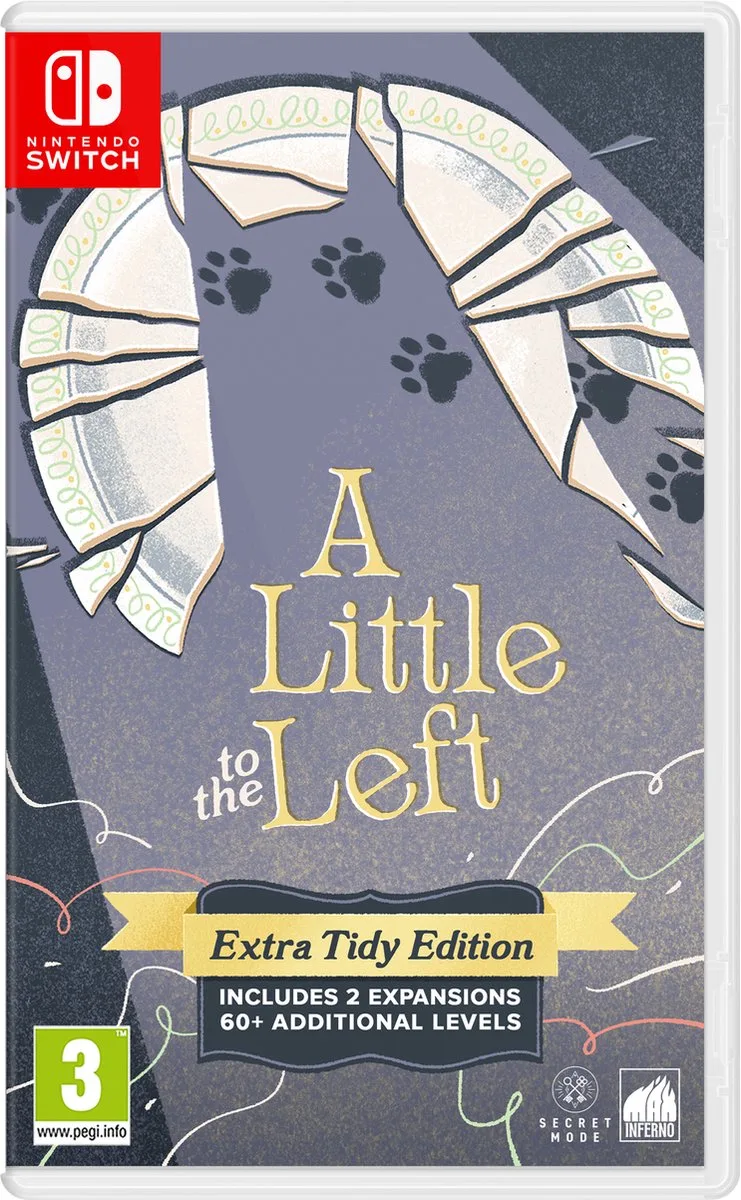 A Little To The Left: Extra Tidy Edition van Mindscape, Nintendo Switch – cover