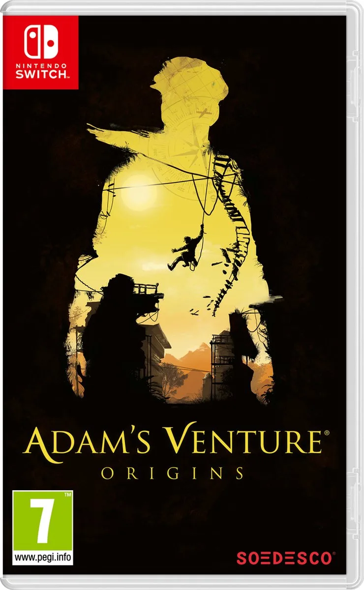 Adam's Venture Origins van Mindscape, Nintendo Switch – cover