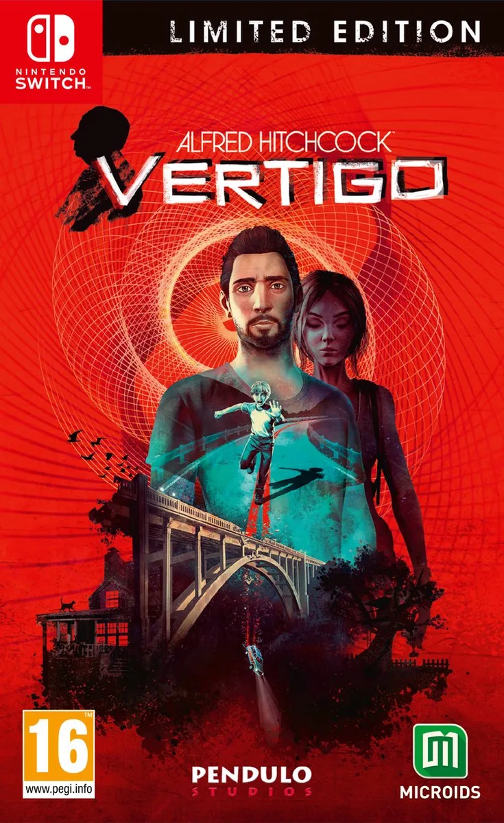 Alfred Hitchcock: Vertigo Limited Edition van Mindscape, Nintendo Switch – cover