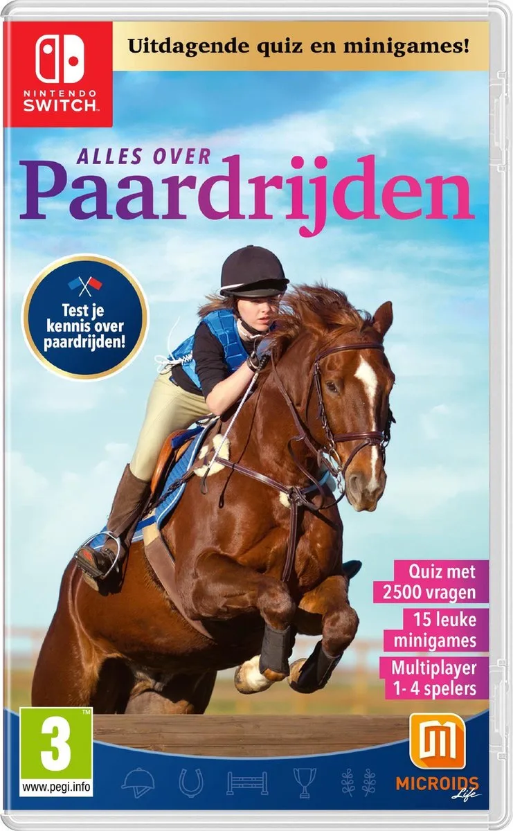 Alles over Paardrijden van Mindscape, Nintendo Switch – cover