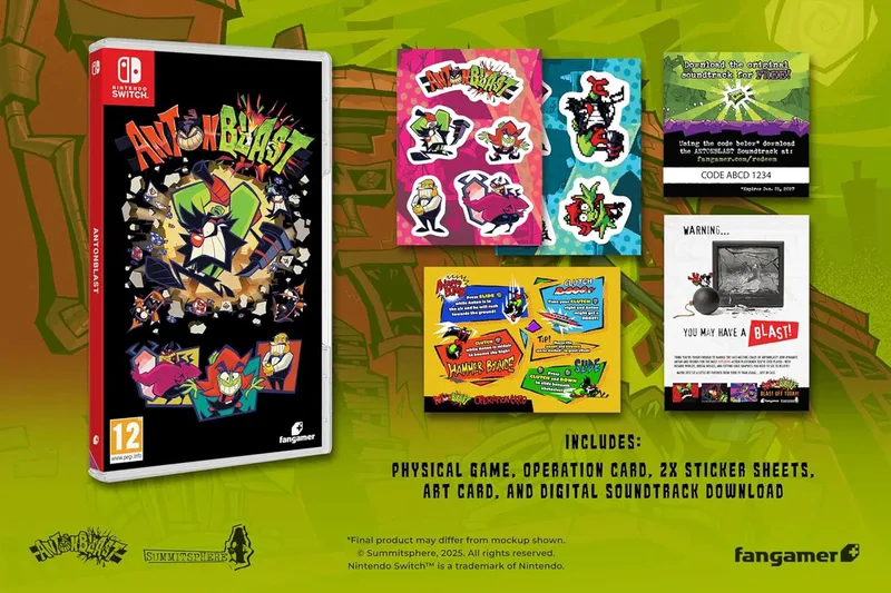 Antonblast van Mindscape, Nintendo Switch – cover