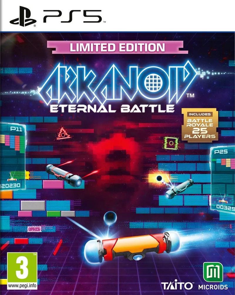 Arkanoid: Eternal Battle Limited Edition by Mindscape, PS5 – cover