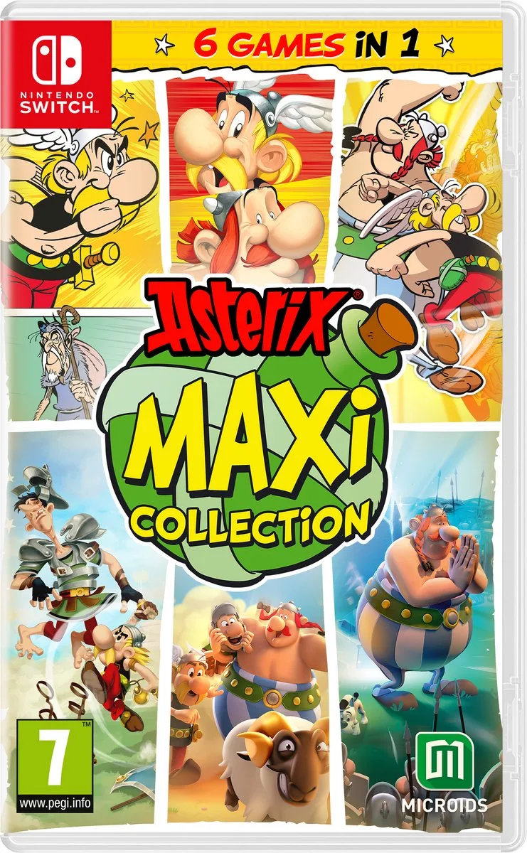 Asterix Maxi Collection by Mindscape, Nintendo Switch – cover
