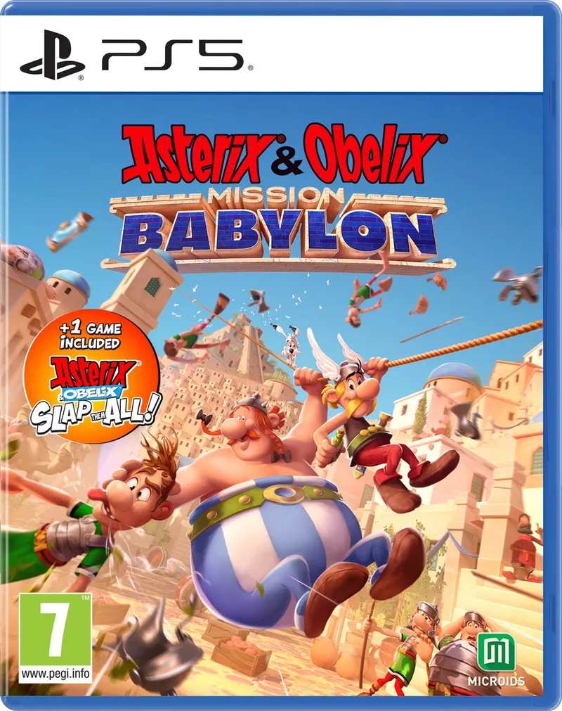 Asterix & Obelix: Mission Babylon - Day One Edition van Mindscape, PS5 – cover
