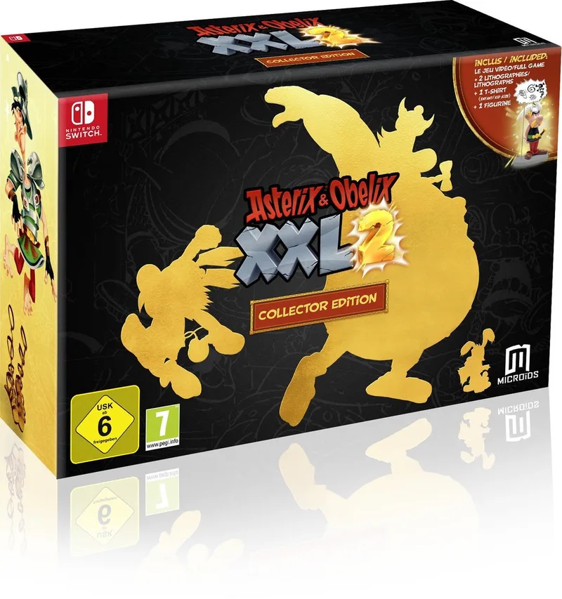 Asterix & Obelix: XXL 2 Collector's Edition by Mindscape, Nintendo Switch – cover
