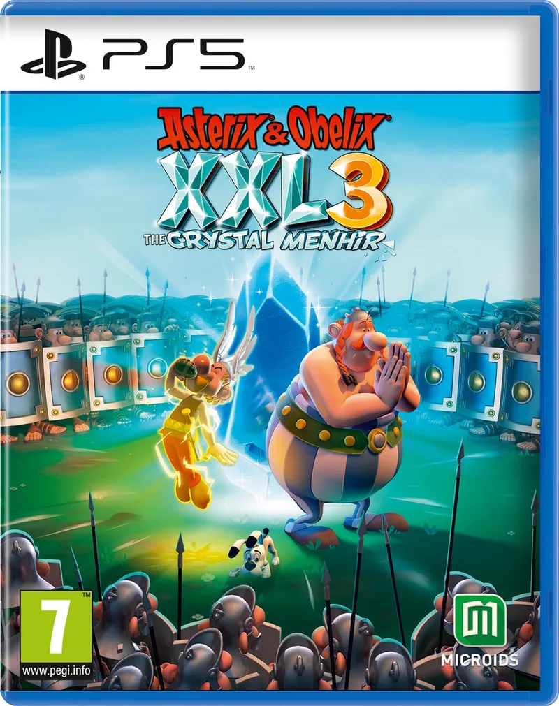 Asterix & Obelix XXL 3: The Crystal Menhir de Mindscape, PS5 – jaquette