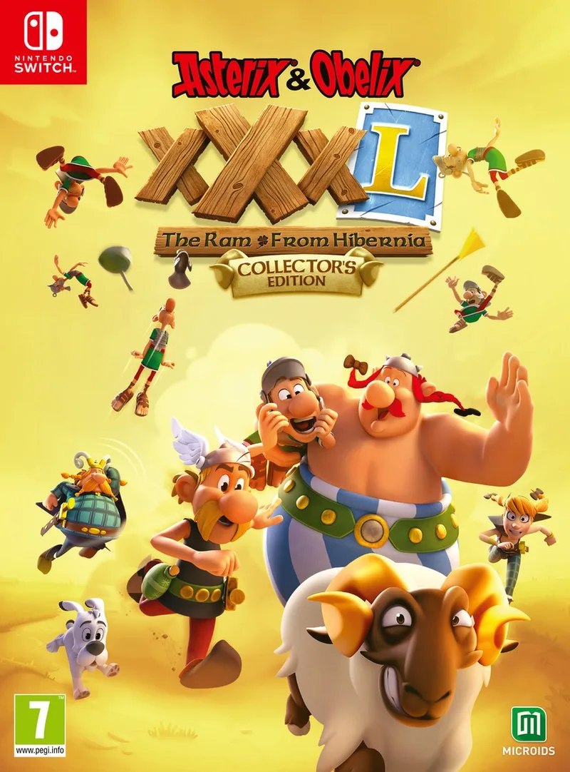 Asterix & Obelix XXXL: The Ram From Hibernia Collector's Edition by Mindscape, Nintendo Switch – cover