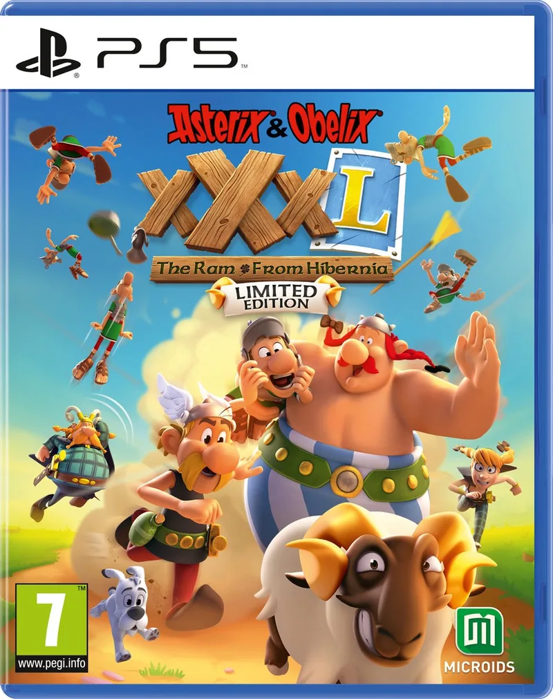 Asterix & Obelix XXXL: The Ram From Hibernia Limited Edition by Mindscape, PS5 – cover