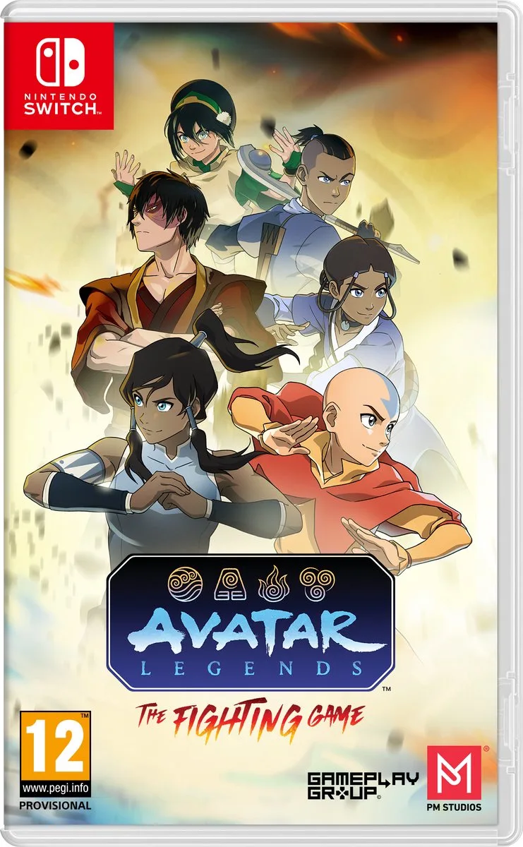 Avatar Legends: The Fighting Game - Deluxe Edition by Mindscape, Nintendo Switch – cover