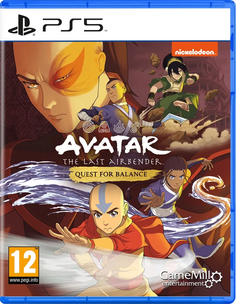 Avatar The Last Airbender: Quest for Balance by Mindscape, PS5 – cover