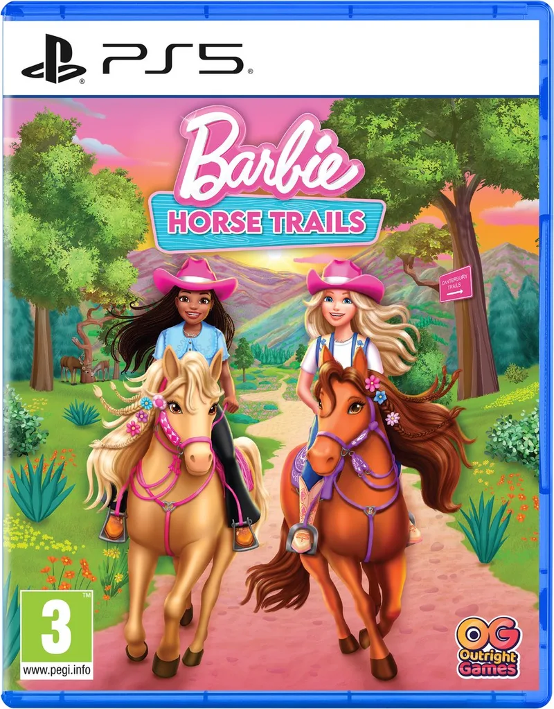 Barbie: Horse Trails by Mindscape, PS5 – cover