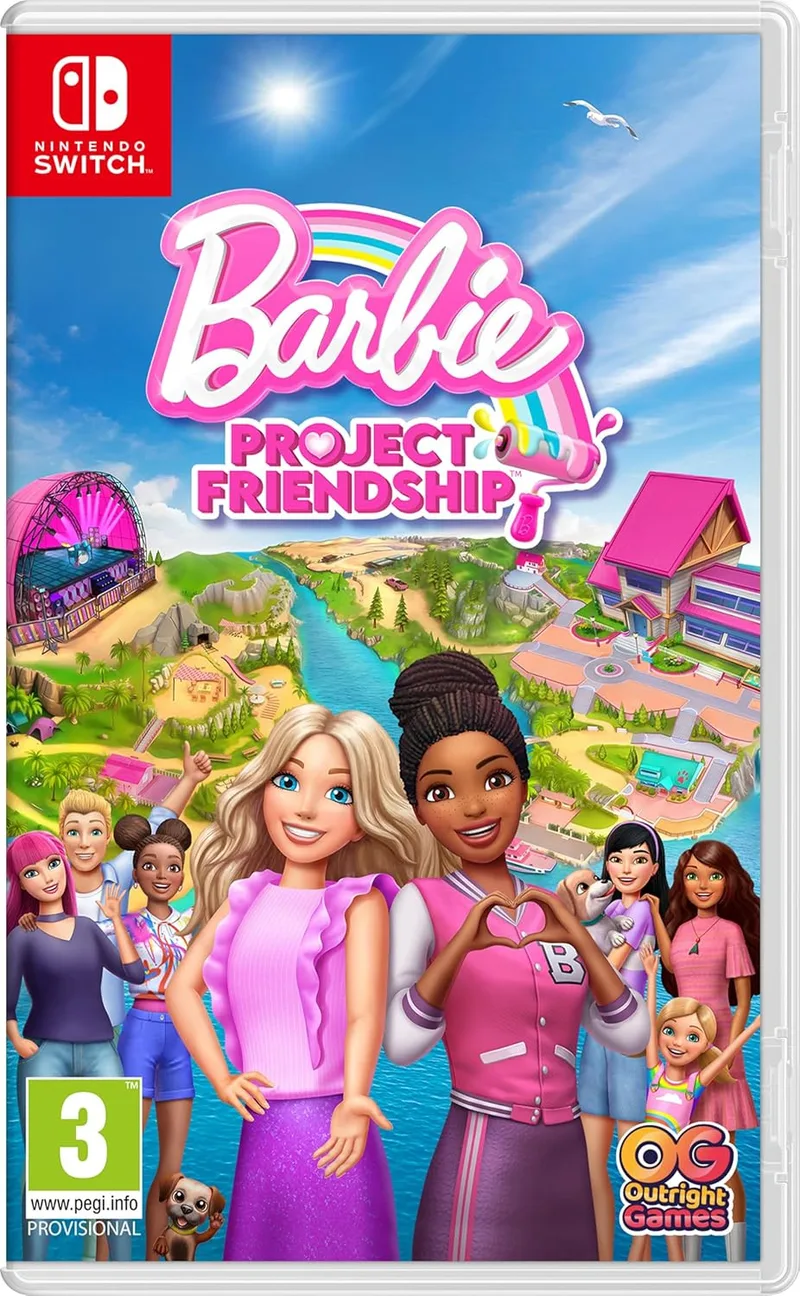Barbie: Project Friendship by Mindscape, Nintendo Switch – cover