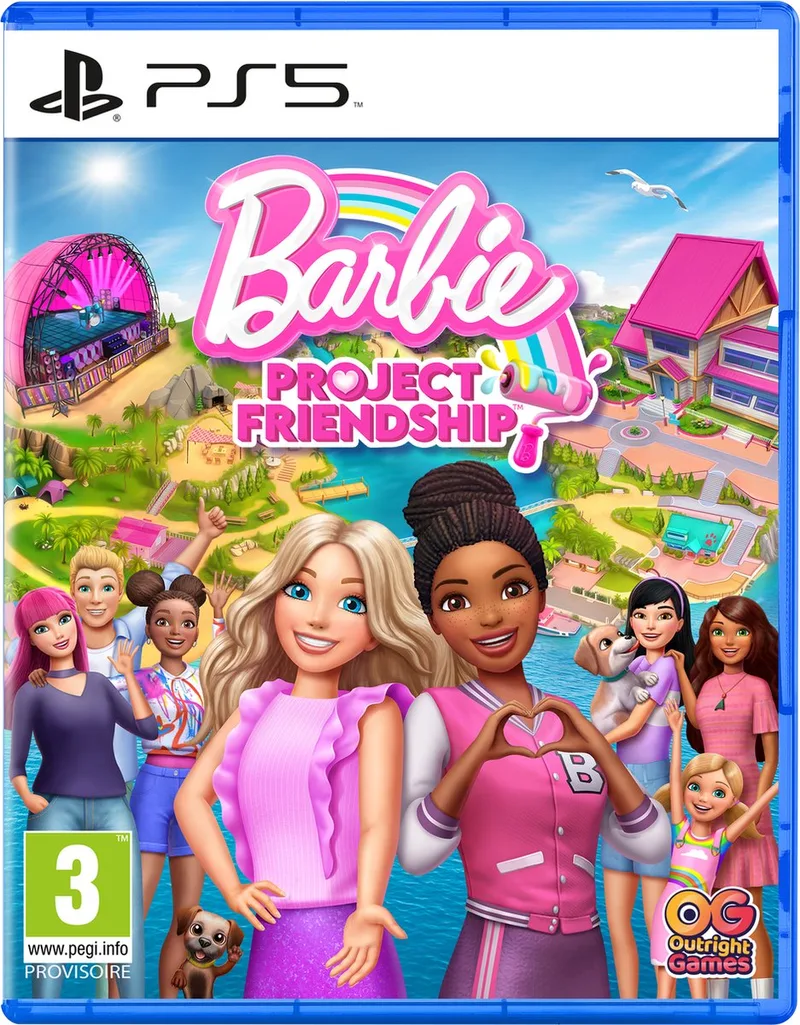 Barbie: Project Friendship by Mindscape, PS5 – cover
