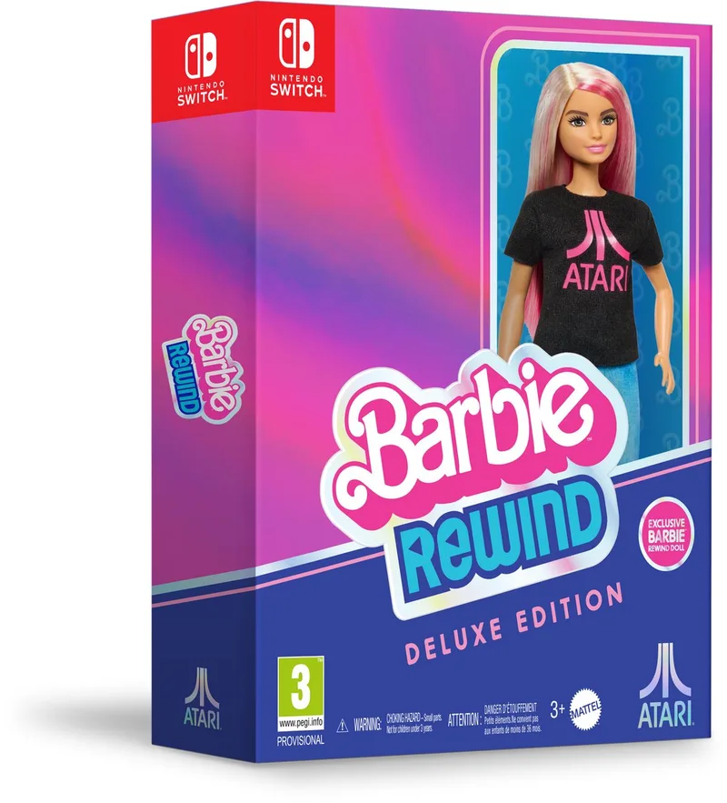 Barbie Rewind - Deluxe Edition by Mindscape, Nintendo Switch – cover
