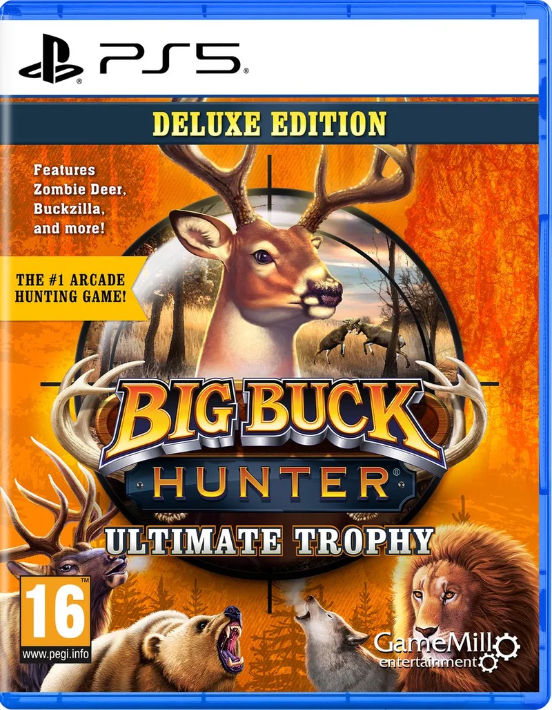 Big Buck Hunter Ultimate Trophy - Deluxe Edition by Mindscape, PS5 – cover
