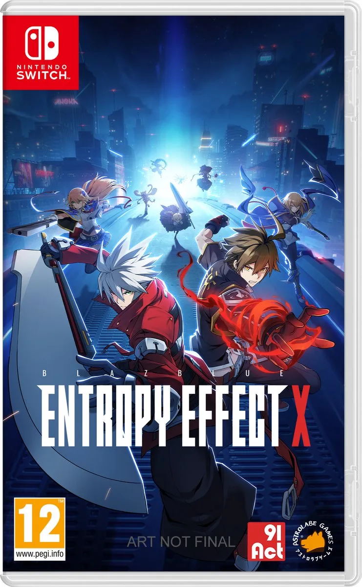 BlazBlue Entropy Effect X de Mindscape, Nintendo Switch – jaquette