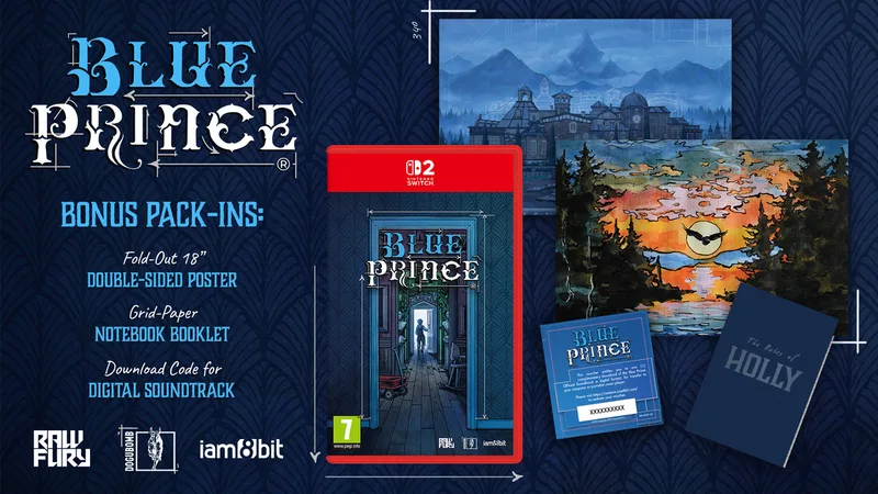 Blue Prince van Mindscape, Nintendo Switch 2 – cover
