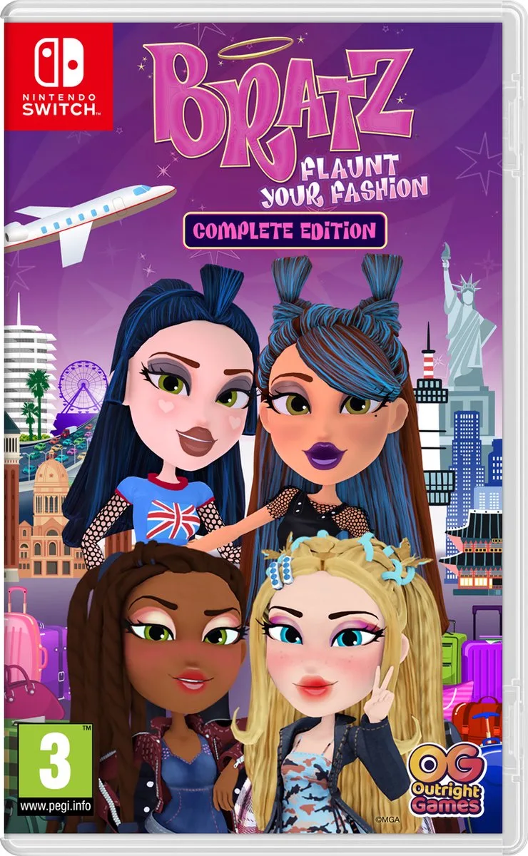 Bratz: Flaunt Your Fashion - Complete Edition van Mindscape, Nintendo Switch – cover