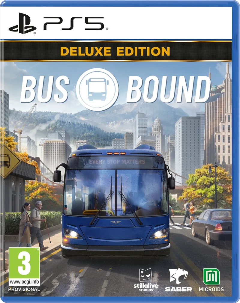 Bus Bound - Deluxe Edition de Mindscape, PS5 – jaquette