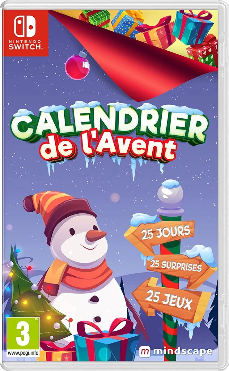 Calendrier de l’Avent by Mindscape, Nintendo Switch – cover