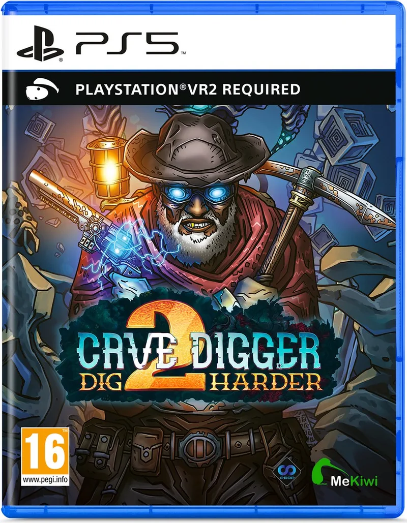 Cave Digger 2: Dig Harder - PS5 / PSVR2 by Mindscape, PS5 – cover