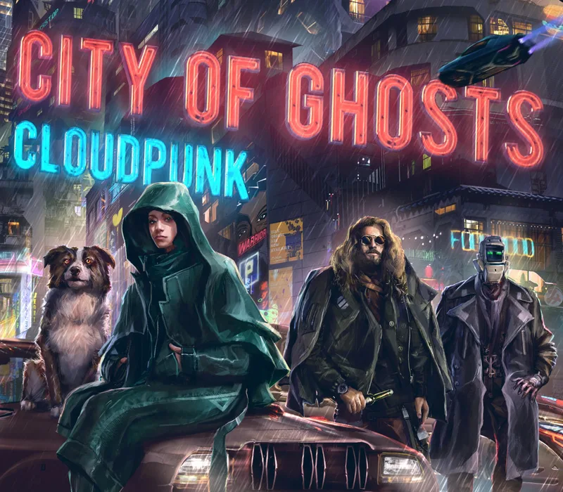 Cloudpunk – City of Ghosts DLC EU PC Steam Altergift van Mindscape – cover