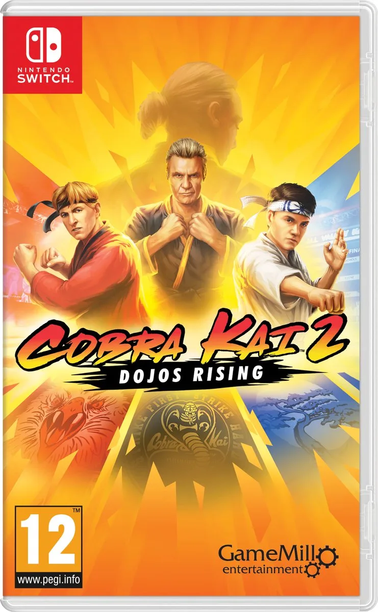 Cobra Kai 2: Dojos Rising van Mindscape, Nintendo Switch – cover