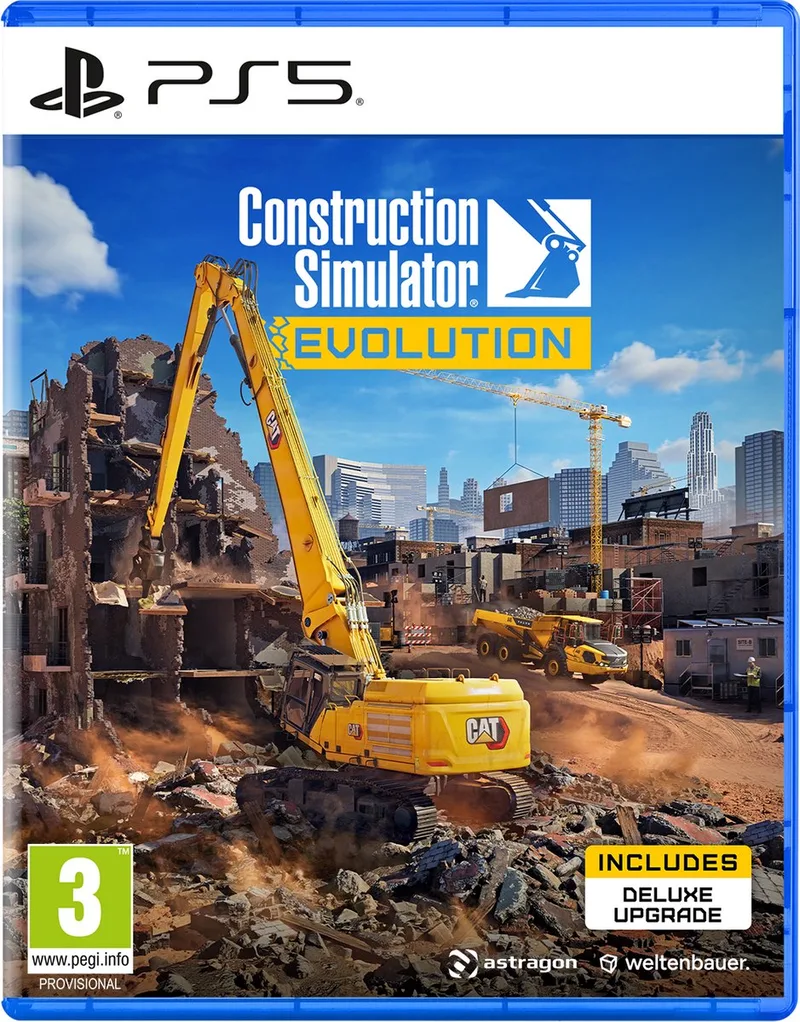 Construction Simulator: Evolution by Mindscape, PS5 – cover