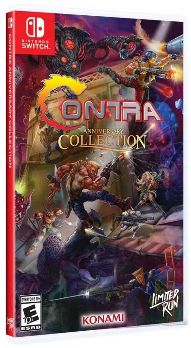 Contra Anniversary Collection de Mindscape, Nintendo Switch – jaquette