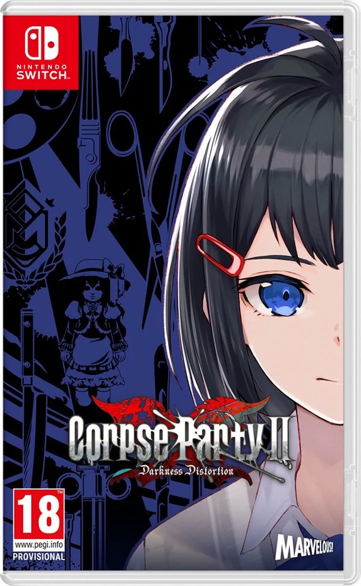 Corpse Party II: Darkness Distortion de Mindscape, Nintendo Switch – jaquette
