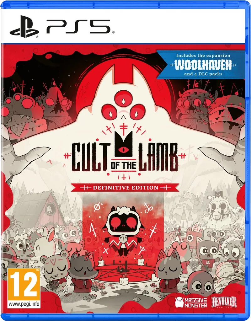 Cult of the Lamb: Definitive Edition by Mindscape, PS5 – cover