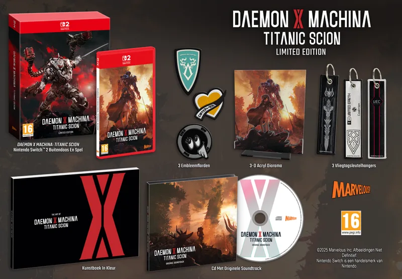 Daemon X Machina Titanic Scion Limited Edition by Mindscape, Nintendo Switch 2 – cover