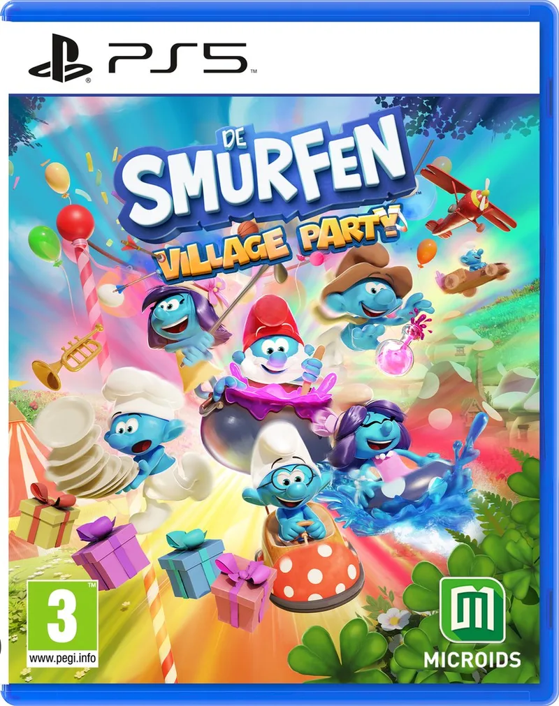 De Smurfen: Village Party van Mindscape, PS5 – cover