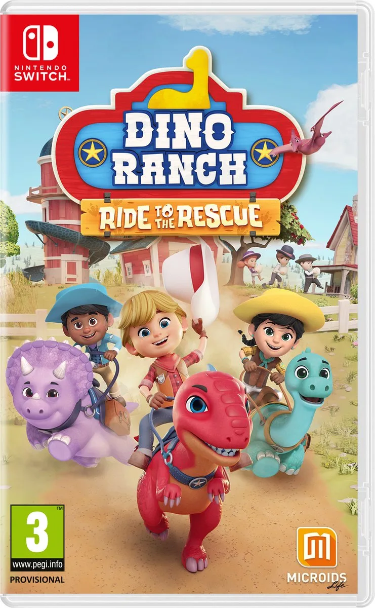 Dino Ranch: Ride to the Rescue by Mindscape, Nintendo Switch – cover