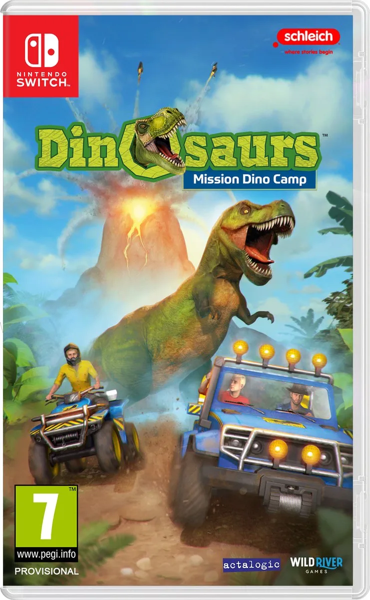 Dinosaurs: Mission Dino Camp by Mindscape, Nintendo Switch – cover