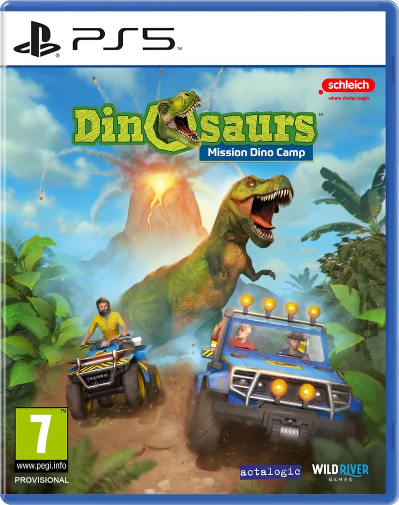Dinosaurs: Mission Dino Camp by Mindscape, PS5 – cover