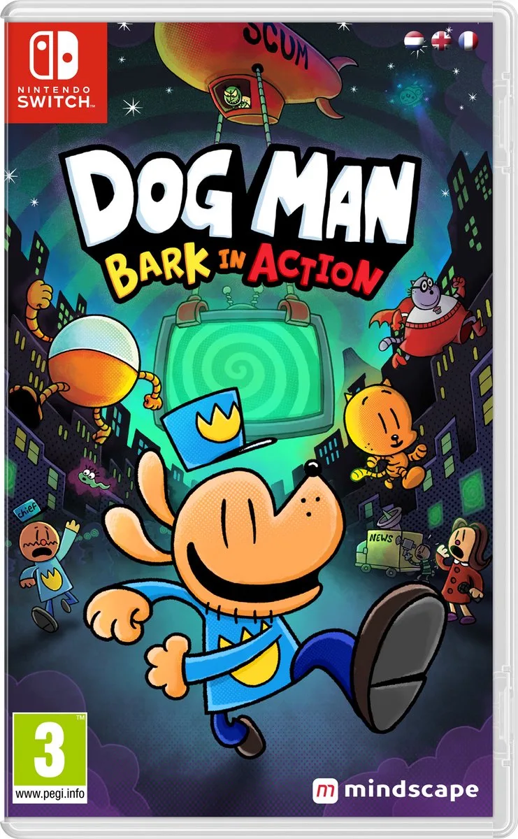Dog Man: Bark in Action by Mindscape, Nintendo Switch – cover
