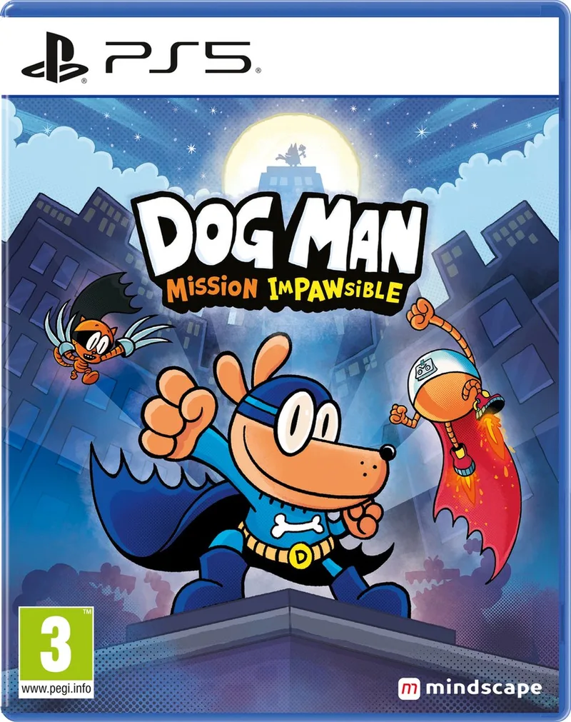 Dog Man: Mission Impawsible de Mindscape, PS5 – jaquette