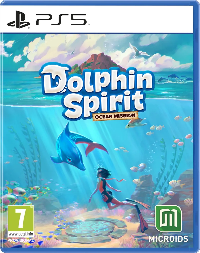 Dolphin Spirit: Ocean Mission by Mindscape, PS5 – cover