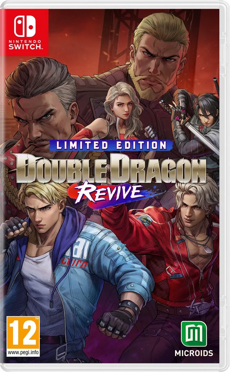 Double Dragon Revive – Limited Edition van Mindscape, Nintendo Switch – cover