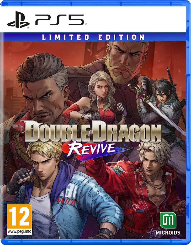Double Dragon Revive – Limited Edition de Mindscape, PS5 – jaquette