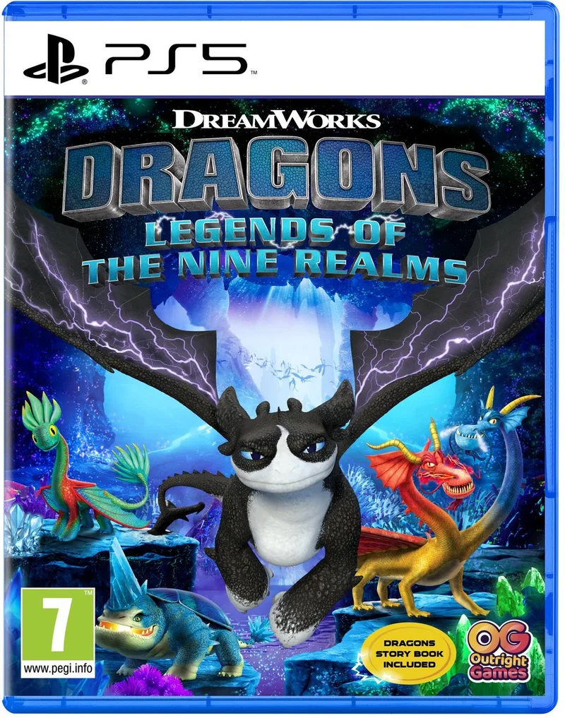 Dragons: Legends of The Nine Realms van Mindscape, PS5 – cover