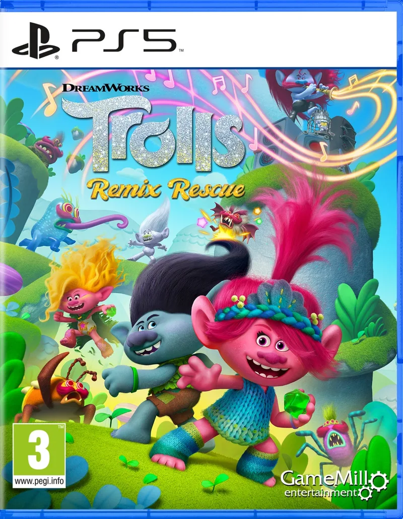DreamWorks Trolls Remix Rescue by Mindscape, PS5 – cover